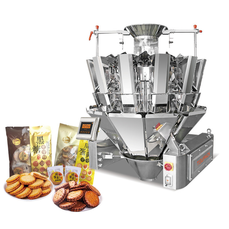 Tự động đa đầu cân thẳng đứng hạt túi đóng gói máy hạt đậu đóng gói máy hạt đóng gói máy