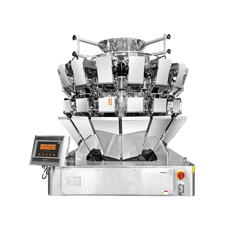 14 Hopper Multihead Weigher Máy đóng gói tự động Doypack Máy đóng gói chip ngô nitơ