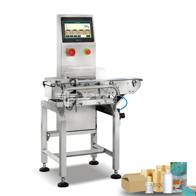 Máy cân kiểm tra chính xác cao cho thực phẩm đóng gói sẵn & bổ sung chế độ ăn uống Kiểm tra cân nặng động thông minh