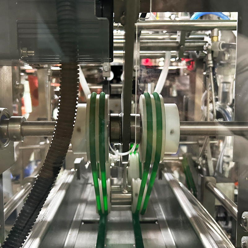 Máy đóng gói túi hình dạng bất thường đa chức năng Popcorn Chicken tự động túi đứng Frozen Pork Doypack