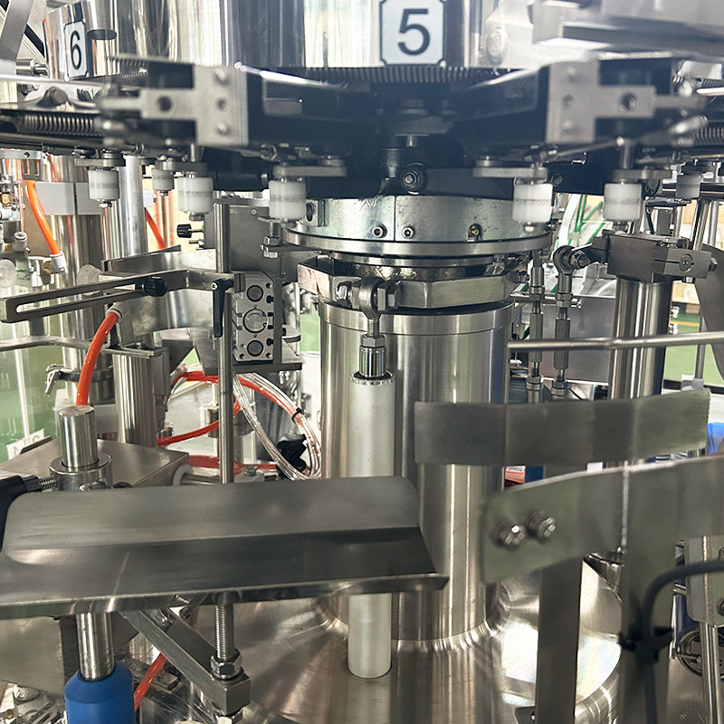 Máy đóng gói túi hình dạng bất thường đa chức năng Popcorn Chicken tự động túi đứng Frozen Pork Doypack