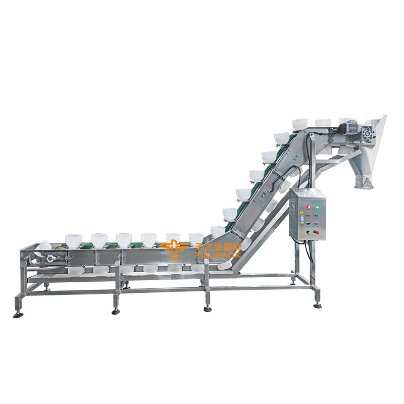 Máy cấp liệu rung tùy chỉnh và bền bằng thép không gỉ 304 với phễu nạp lớn vận chuyển hạt