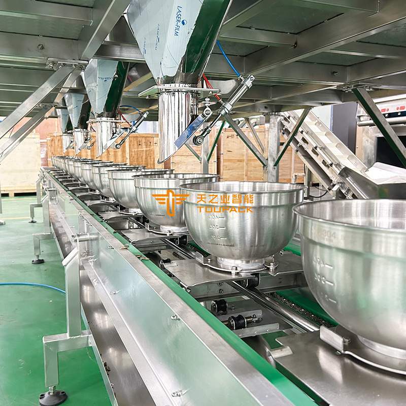 Máy cấp liệu rung tùy chỉnh và bền bằng thép không gỉ 304 với phễu nạp lớn vận chuyển hạt