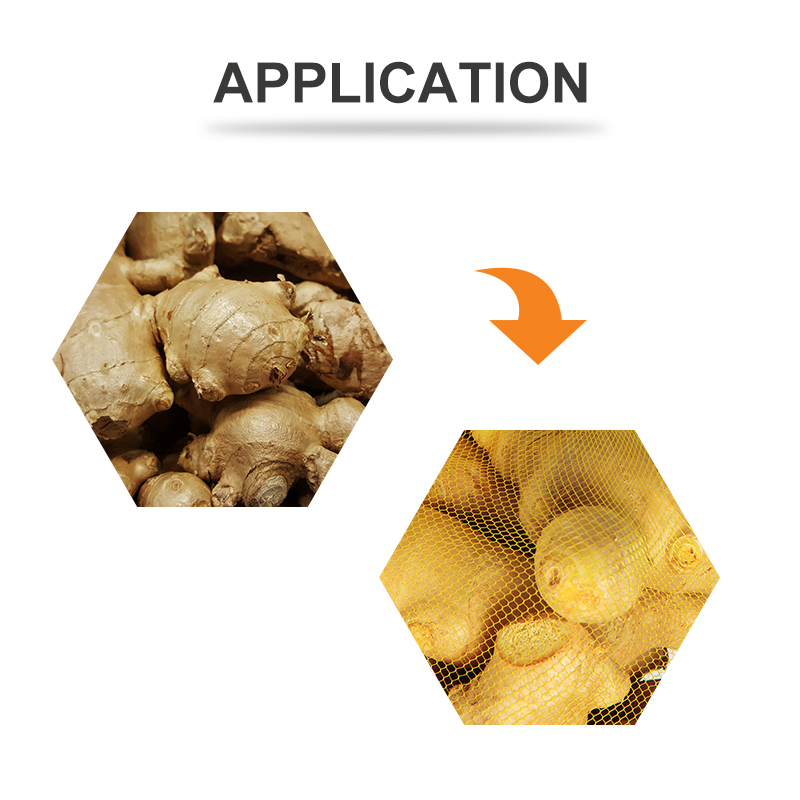 Máy làm túi lưới đóng gói TOUPACK PP hành, tỏi và khoai tây