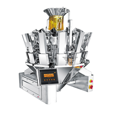 Máy cân nhiều đầu 70BPM 12 đầu cho sôcôla Nuts Candy Cheese
