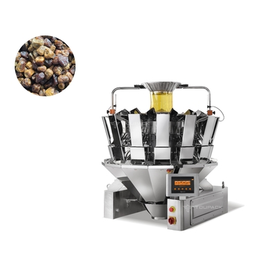 Máy chiết rót tự động OEM Ả-rập Xê-út Date Palm Hệ thống đóng gói Trái cây khô Snack Cân nhiều đầu