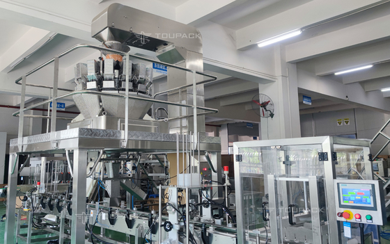 Tùy chỉnh màn hình LCD Máy chiết rót hạt Ngày Dây chuyền đóng gói hộp cọ