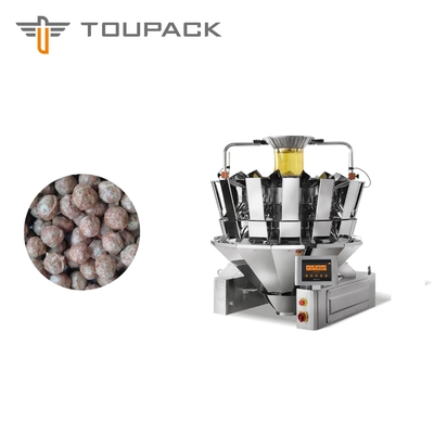 Máy đóng gói trọng lượng không thấm nước Thịt viên đông lạnh 500g 1kg 5kg Máy đóng gói thực phẩm có trọng lượng