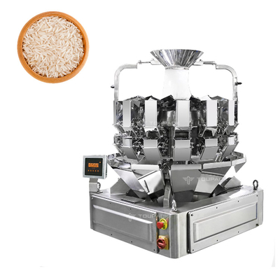 PLC MCU 14 đầu cao cao chính xác đa đầu cân hạt gạo túi đóng gói máy