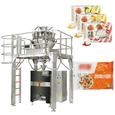 Hiệu suất ổn định Máy đóng gói bánh đóng băng tự động Bánh gà bánh mì làm trước túi đếm máy đóng gói