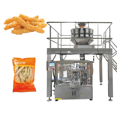 Máy đóng gói đầy cân tự động cho thịt gà