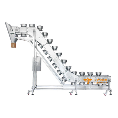 Máy cấp liệu rung tùy chỉnh và bền bằng thép không gỉ 304 với phễu nạp lớn vận chuyển hạt
