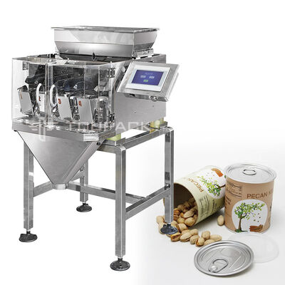 Dây chuyền đóng gói máy định lượng tuyến tính tự động cho gạo, đường, muối, đậu - Hệ thống cân và đóng gói hạt