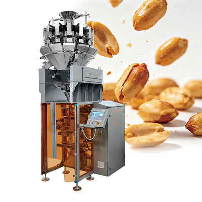 Máy đóng gói cân tự động tốc độ cao cho đồ ăn nhẹ hạt hạt hạt 5-200g Với cảm biến kỹ thuật số 20-200 túi / phút Giải pháp đóng gói thực phẩm