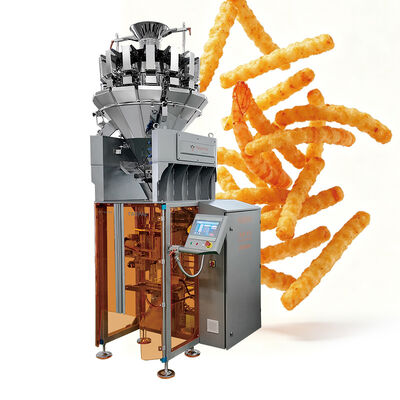 Hệ thống đóng gói tự động cân nhỏ gọn cho sản phẩm nhỏ 5-200g 20-200 túi/phút với thiết kế mô-đun và kiểm soát độ chính xác cao