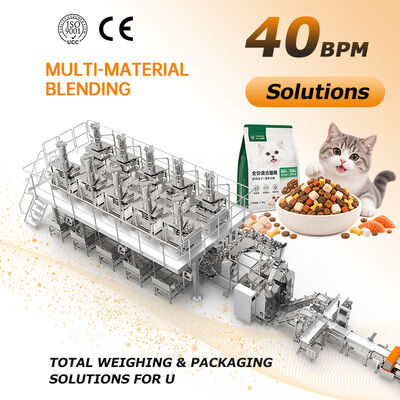 Đánh nặng thông minh hơn, đóng gói thực phẩm thú cưng tốt hơn, giải pháp tự động hóa tùy chỉnh từ cho ăn đến túi hoàn thành