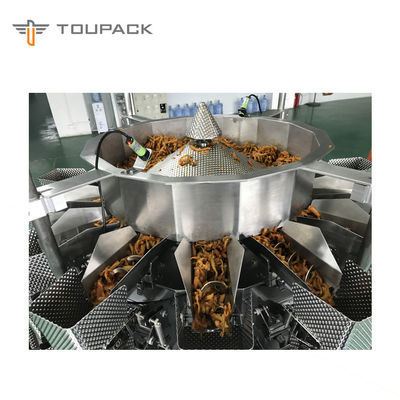 14 đầu Vật liệu dính tự động MultiHead Weigher