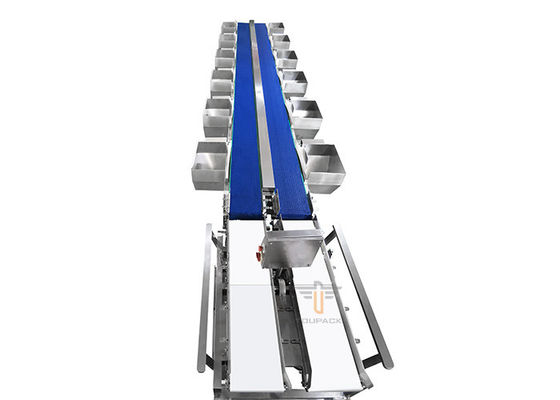 Cá tươi sống 12 lớp Máy phân loại đa trọng lượng Máy phân loại không thấm nước