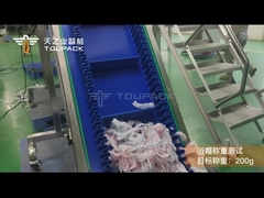 200g một lần sử dụng mũ tắm đa đầu cân bọc nhựa thực phẩm máy cân tự động