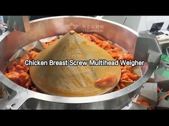 Máy đóng gói cân nhiều đầu thịt