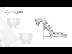 Thép không gỉ khuynh hướng Bowl Bucket Conveyor Thang máy Thang máy cho máy đóng gói